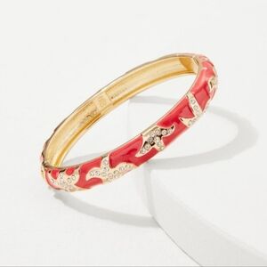 Tommy Bahama Rhinestone Starfish Enamel Bracelet Nwt